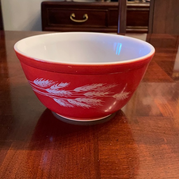 Pyrex Other - Pyrex 7" Autumn Harvest Wheat Mixing Bowl